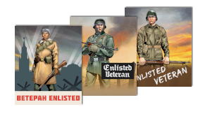 Плакаты “Ветеран Enlisted”